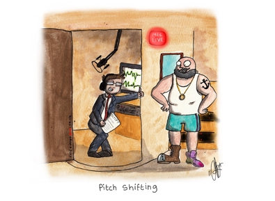 Voiceover Cartoon - Pitch Shifting
