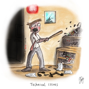 Voiceover Cartoon - Technical issues