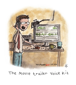 Voiceover Cartoon - movie trailer voice